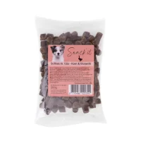 Softies med gås hundesnacks 200 g - Blød luksusbelønning i hverdagen