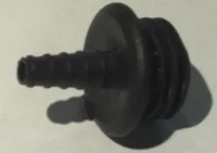 Sort slangestuds (5 mm)