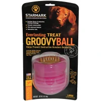 Starmark Groovy Ball Medium Veggie Treat - snackbold til mellemstore hunde