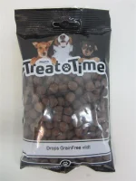Treattime Drops Kornfri Vildt - 200 g hundesnacks