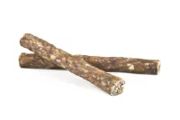 Treattime Hjortehudsstave Ø 1,8 cm x 15 cm - naturlige tyggeben