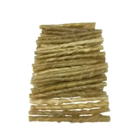 Treattime Tyggepinde af oksehud 125 mm 100 stk - naturlige hundesnacks
