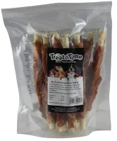 Treattime Tyggepinde med kylling 20 cm 500 g - store hundesnacks