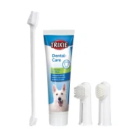 Trixie tandplejesæt til hund 100 g