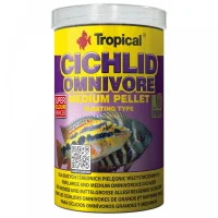 Tropical Cichlid Omnivore Medium Pellet 1000 ml