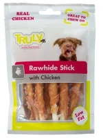 Truly Dog Rawhide Stick with Chicken 85 g - Råhudspind med kylling