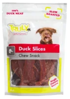 Truly Duck Slices 90 g - Andeskiver til hunde