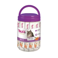 Truly Kat Cremet kattegodbid med rejer og torsk 420 g (30 tuber)