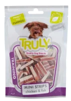 Truly Puppy Mini Strips 90 g - hvalpesnacks