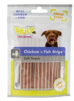 Truly Strips 90 g - Kødsnacks i strimler