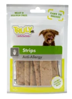 Truly Strips Anti-Allergy 100 g - allergivenlige hundesnacks