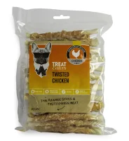 Tyggerulle Treateaters Twisted Chicken 350 g - Tyggeben til hunde