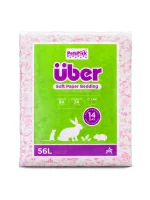 Über Papirstrøelse 56 L pink og hvid