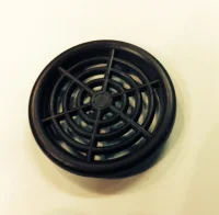 Udluftnings rist i brun Ø 43 mm