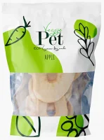 VeggiePet tørret æble 80 g (vegetabilsk) - naturlige hundesnacks