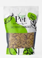 VeggiePet vegansk sød kartoffel træningsgodbidder 100 g (vegetabilsk) - små hundesnacks