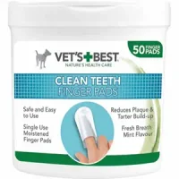 Vets Best Clean fingertut til tandpleje 50 stk