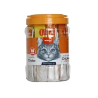 Wanpy Kat Cremet Slikbar Godbid med Kylling & Kylling og Krabbe 560 g (40 tuber)