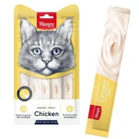 Wanpy Kat Cremet Slikbar Godbid med Kylling