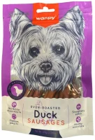 Wanpy pølser med and - naturlige hundesnacks