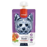 Wanpy Tasty Paste And 90 g - lækker slikbar hundesnack med and