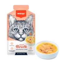 Wanpy Tun- og Laksebouillon til Katte 50 g