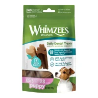 Whimzees Puppy Chew XS/S til små hvalpe - bløde tyggeben til tandpleje
