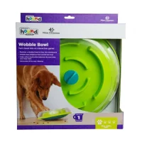 Wobble Bowl Grøn Niveau 1 - interaktiv foderskål til hunde