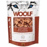 Woolf Hunde- og Kattesnack Bløde Oksekødsbidder