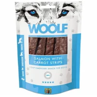 Woolf Hunde- og Kattesnack Laks med Gulerod Strimler