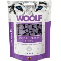 Woolf Hundesnack Bløde Blåbærstrimler