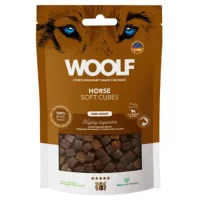 Woolf Hundesnack Bløde Terninger med Hest - monoprotein 100 g