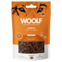Woolf Hundesnack Bløde Terninger med Kalkun - monoprotein 100 g