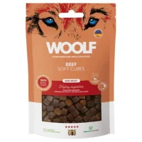 Woolf Hundesnack Bløde Terninger med Oksekød - monoprotein 100 g