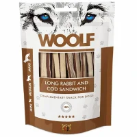 Woolf Hundesnack Kanin og Torsk Lang Sandwich