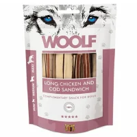 Woolf Hundesnack Kylling og Torsk Lang Sandwich