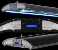 Giesemann MOONLIGHT 3x150W Diamantsort 4x48 W T5 dimbar Saltvandslampe